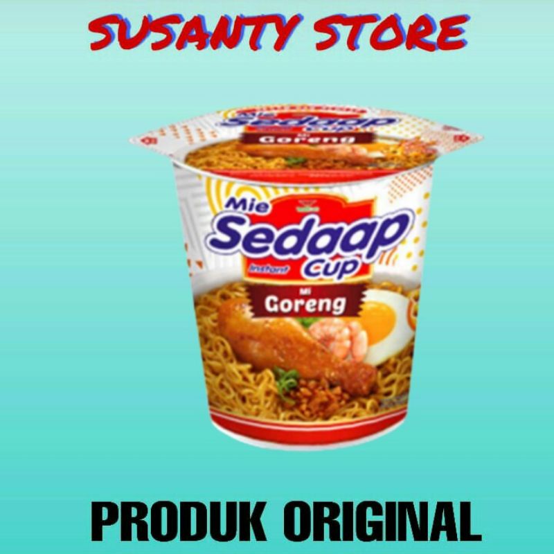 SEDAAP MIE INSTAN CUP MIE GORENG 85GR.