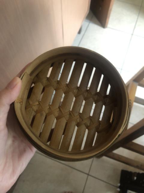 Tempat Dimsum Satuan 13cm/klakat Basket Kukusan Dim Sum Anyaman