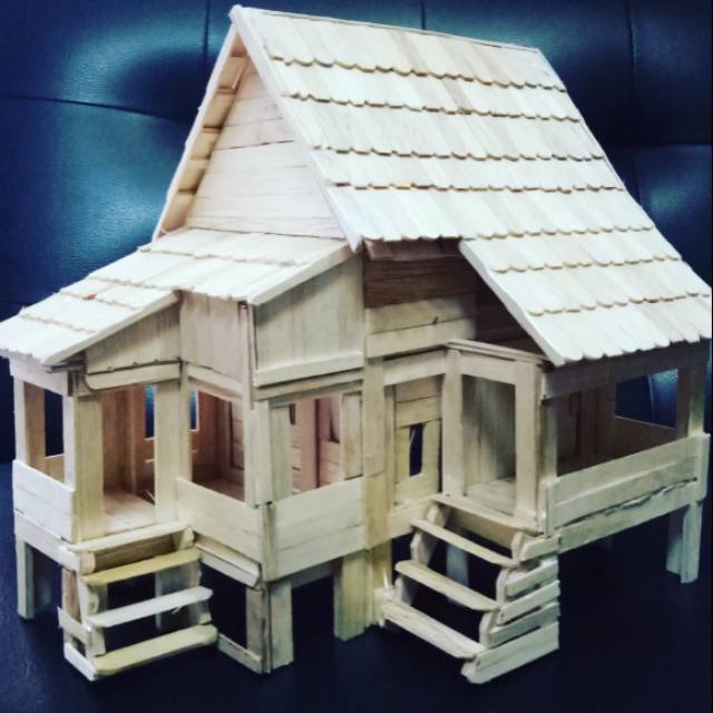 Miniatur Rumah Adat Jawa Barat Shopee Indonesia