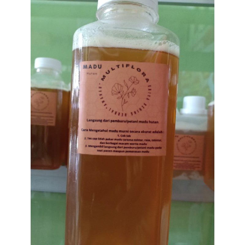 

Madu hutan murni multiflora full nektar. 650 ml (bukan SOS)