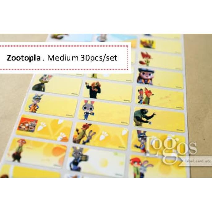 

Jual Zootopia Disney. Label Nama Medium. Sticker Judy Hopps Rabbit Bunny Ayo Beli