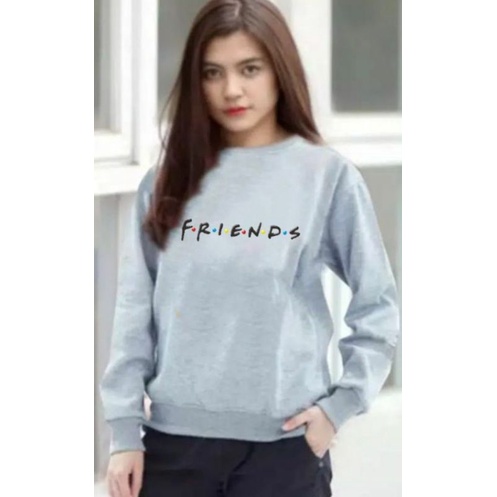 Blouse wanita / Kaos Lengan Panjang / Atasan Wanita / Kaos Sweatshirt / Atasan Wanita Lengan Panjang / Atasan Babyterry / ZACKYANG-ABU MUDA