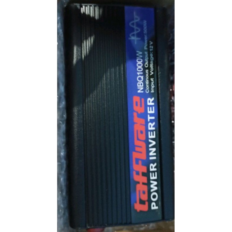 Garansi Taffware Car Power Inverter Pure Sine Wave DC 12V to AC220V 1000W - NBQ1000W taffware arus AC ke dc jnn