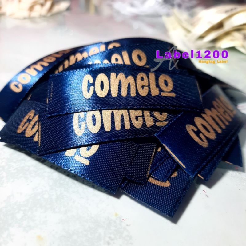 

label pita label satin 1,2cm 2cm label baju label kaos label mukena label masker