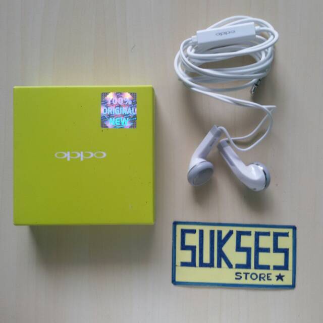 headset oppo / handsfree oppo / earphone oppo original 100%