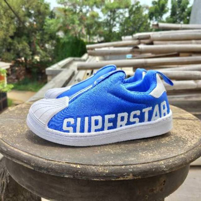 SEPATU ANAK KIDS ADIDAS SUPERSTAR 360 SLIP ON ORIGINAL