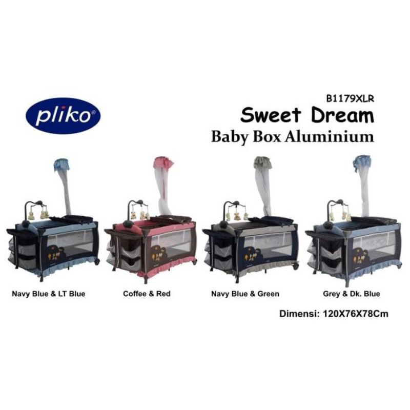 Box bayi pliko 1179 XLR tempat tidur bayi