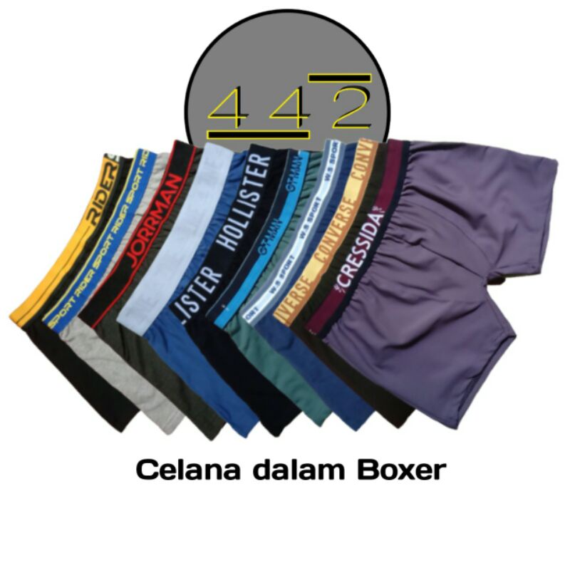 3Pcs Celana dalam Boxer pria