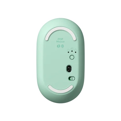 Logitech POP Mouse Wireless Mouse Customizable Emoji - Daydream Mint