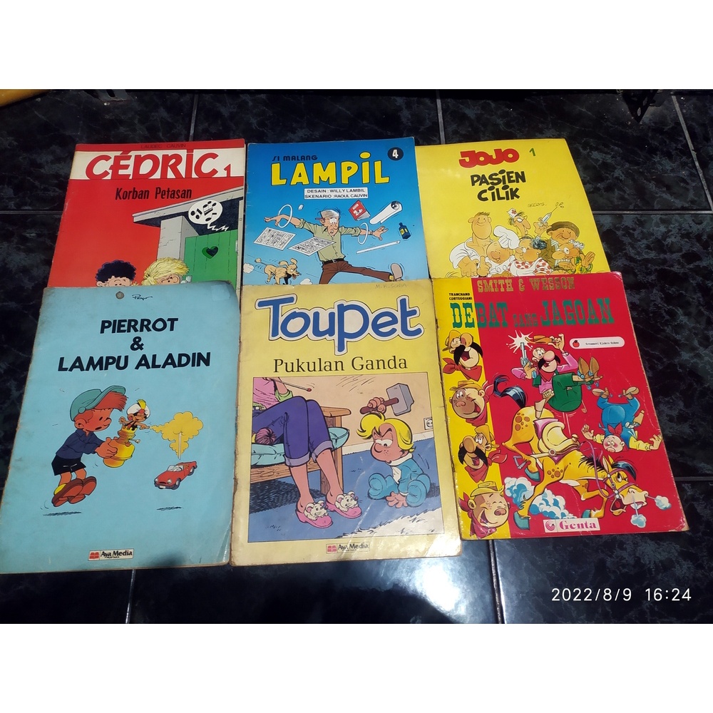 Komik eropa berbagai judul