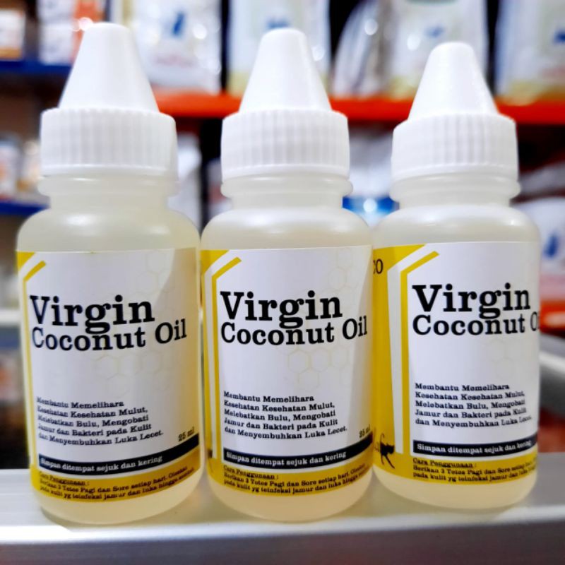 vco kucing virgin coconut oil 25ml