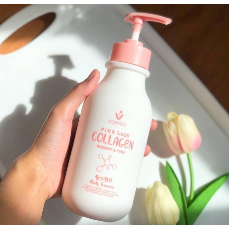 Scentio Pink Collagen Radiant & Firm Body Essence