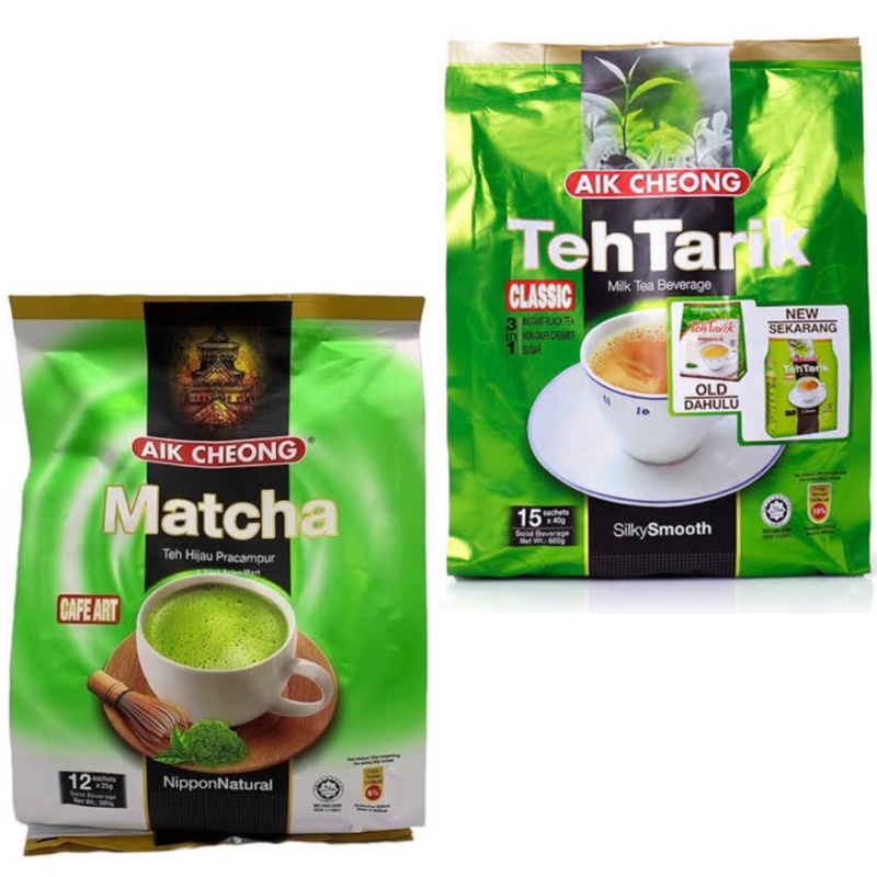 

Aik Cheong Matcha Teh Hijau/Teh Tarik/Classic/Aik Cheong/AikCheong/Matcha/Teh/Hijau