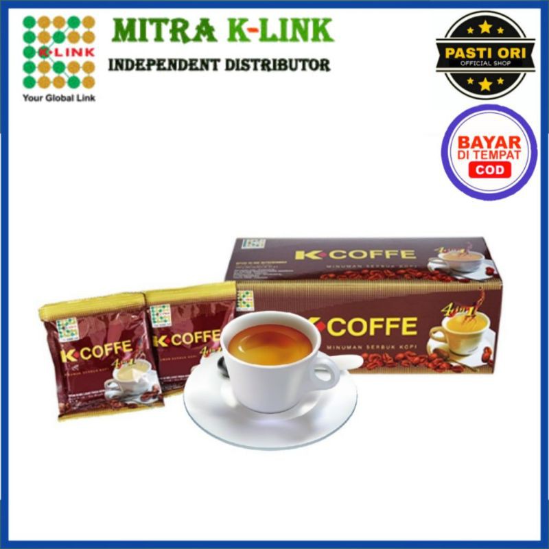 

K-COFFE KOPI K-LINK KOPI PRIA KESEHATAN 1 BOK 20 SACHET