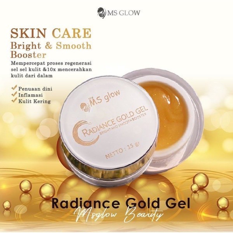 

Radiancee Gold gel MS glow