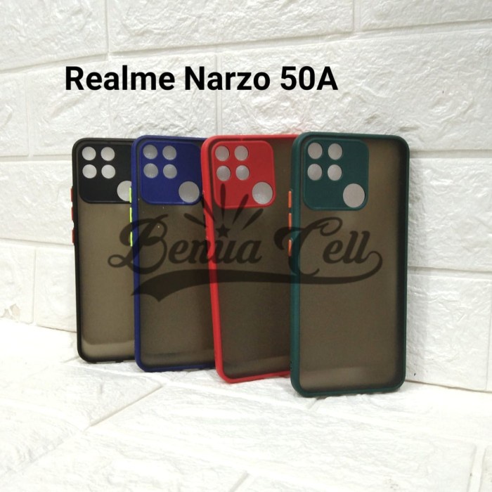 CASE REALME NARZO 50A - CASE MATTE FULL COLOR REALME NARZO 50A