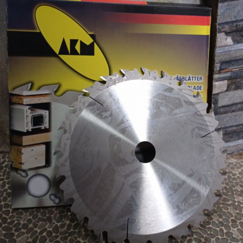 Mata Gergaji Belah kayu 10 inch - 24 Atb AKM