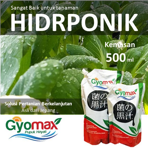 PUPUK HIDROPONIK - GYOMAX - 500 ML - PROMO