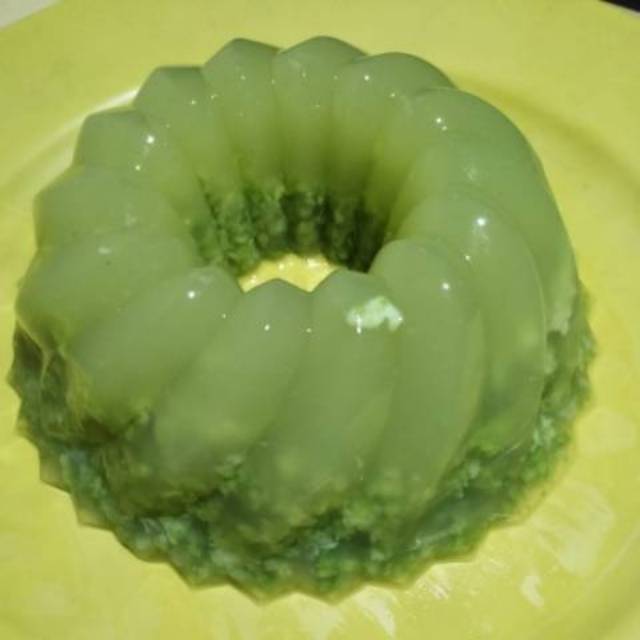 

Puding Lumut Pandan Asli HOMEMADE