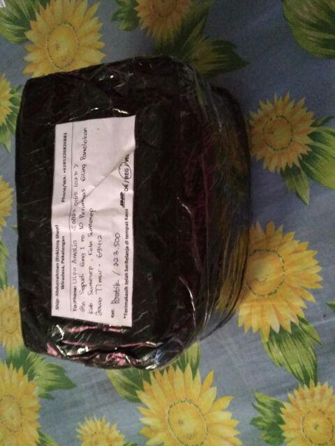 Dress Batik Pekalongan / Longdress / Batik Muslim / Daster Panjang / Maura Hitam Manis Batik Mkhm01