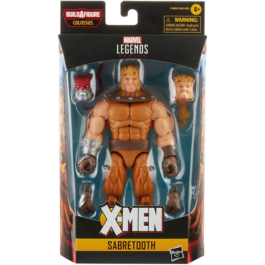 Marvel Legends X-Men Series SABRETOOTH Mainan Anak Action Figure Hasbro