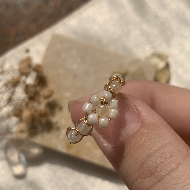 cincin kawat tembaga estetik - miere