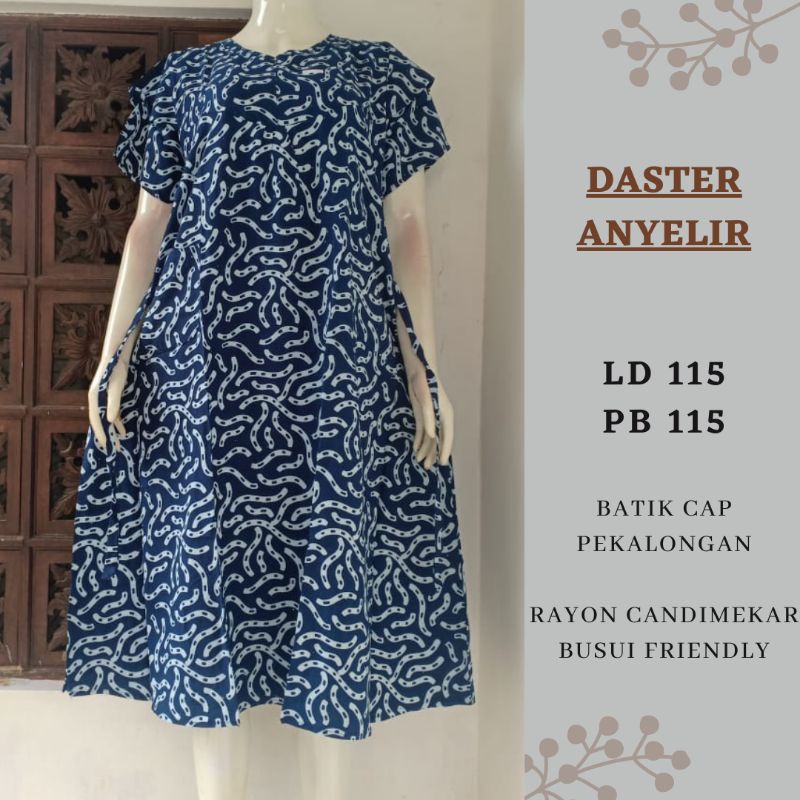 COD|DASTER CAP JUMBO BUSUI PEKALONGAN PREMIUM RAYON CANDIMEKAR|DASTER KEKINIAN-1
