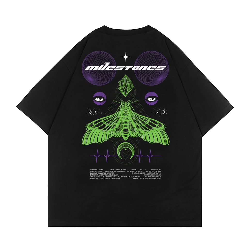 Milestones | Green Butterfly | T-shirt | Oversize