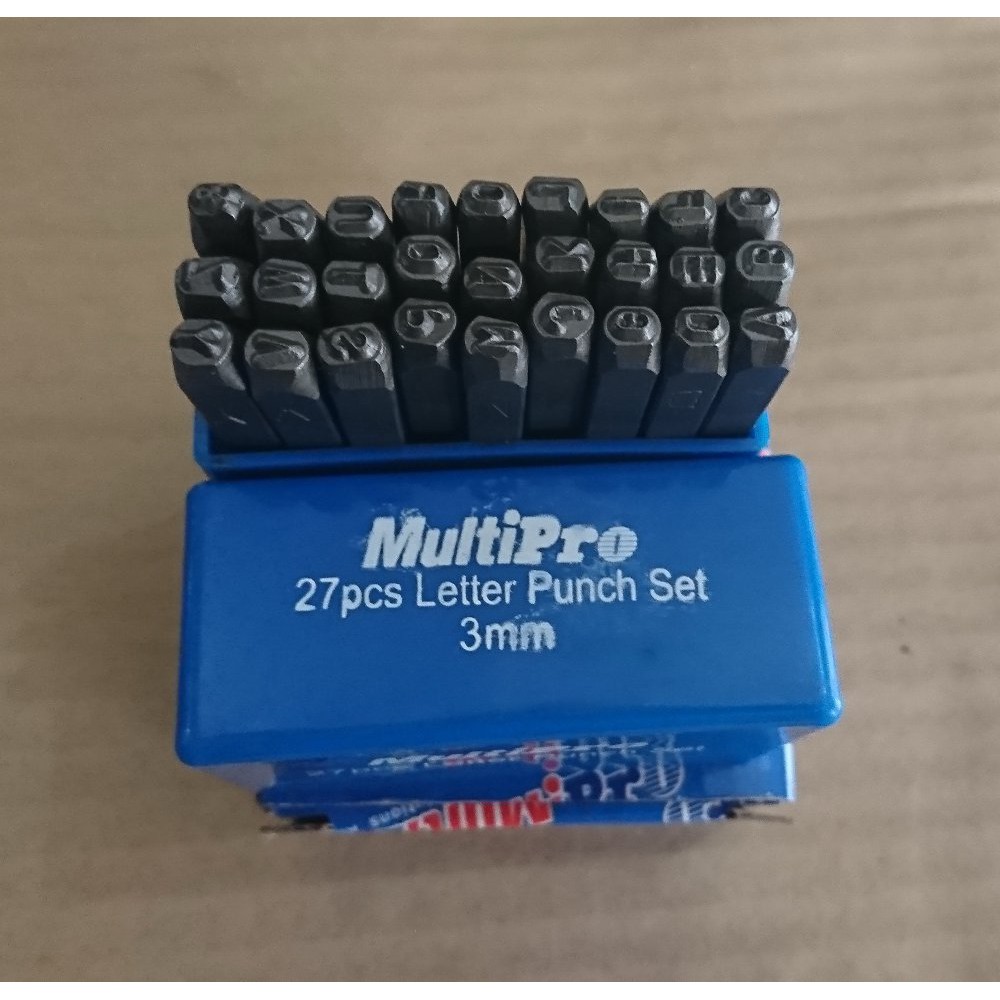 Dijual HURUF KETOK 3MM KETOK HURUF 3MM MULTIPRO LETTER PUNCH Diskon