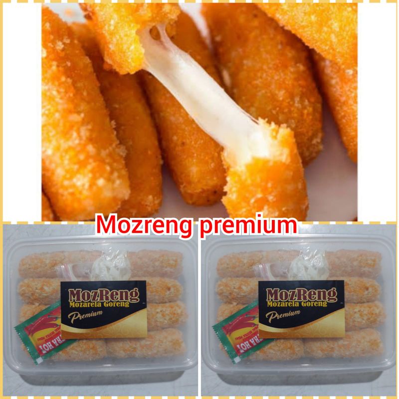 

Mozarella goreng mozreng isi 8 pcs premium kemasan box cantik