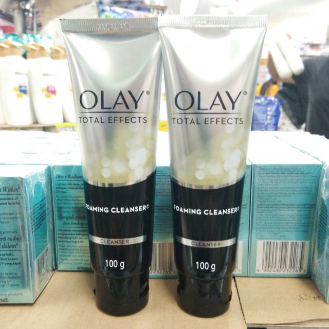 Olay total effect foaming cleanser