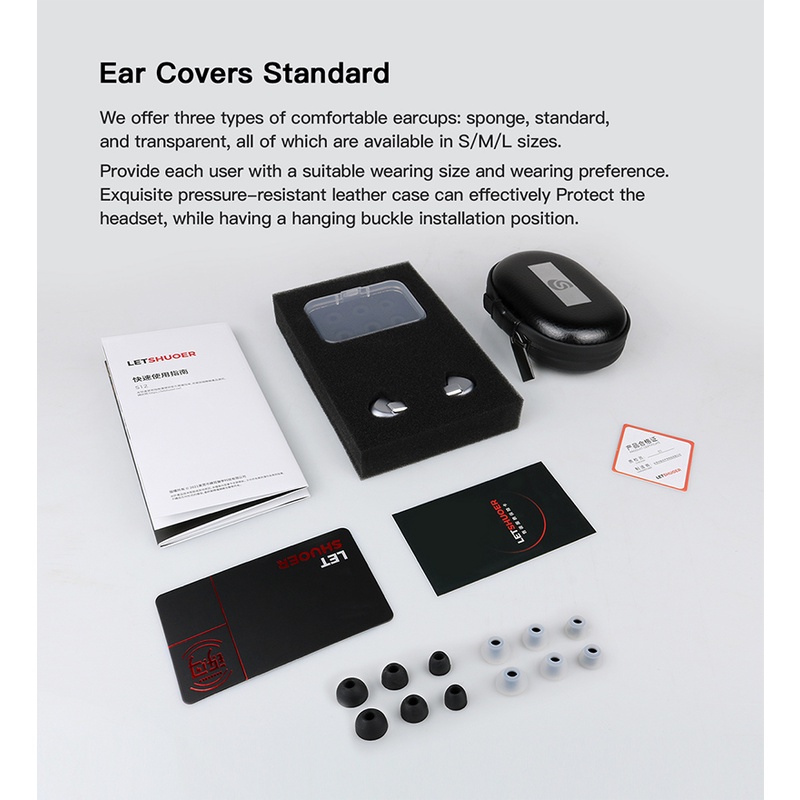 Shuoer S12 planar Headset Earphone in-ear Magnetik hifi 102dB 14.8mm Untuk Letshuoer S12 Pro