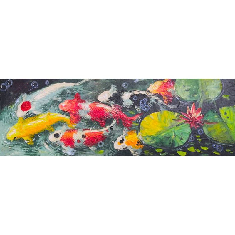 

Fish Koi #3 (Acrylic on Canvas)