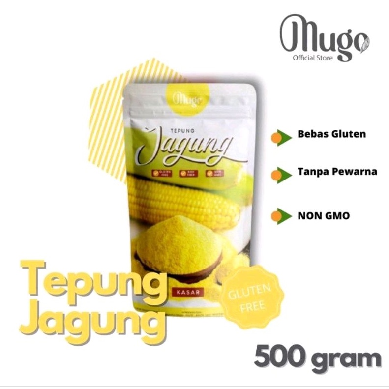 

Mugo Tepung Jagung (Polenta) 500g Non GMO