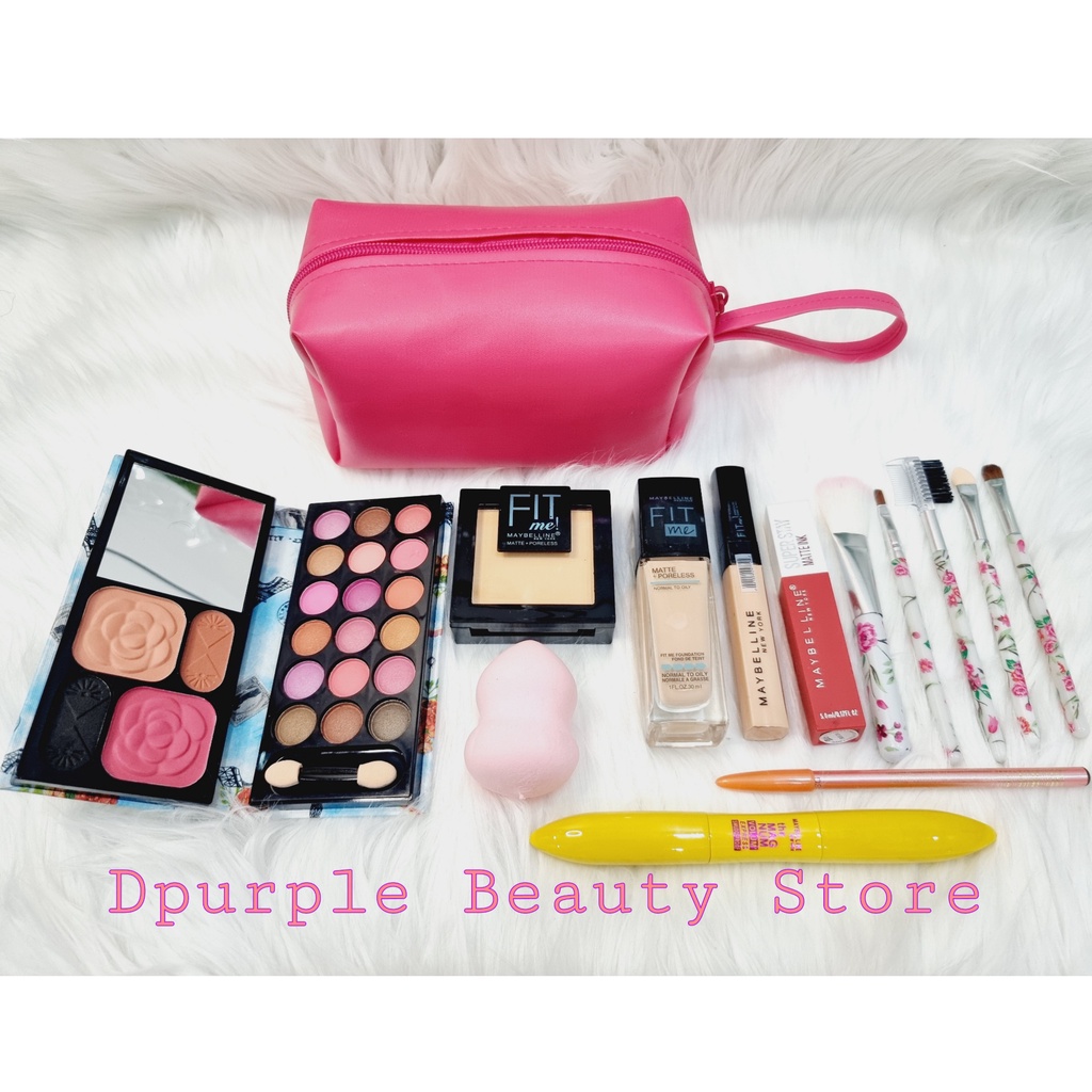 ( Semua Paket Kecantikan Ada Disini!! ) - Paket Kosmetik Maybelline Lengkap Murah - Paket Make Up Maybelline Super Komplit - Semua Paket Kosmetik Realpict