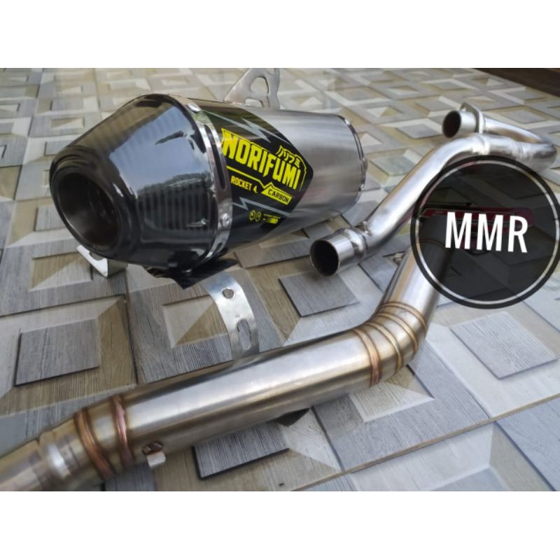 KNALPOT KLX NORIFUMI ROCKET4 KARBON