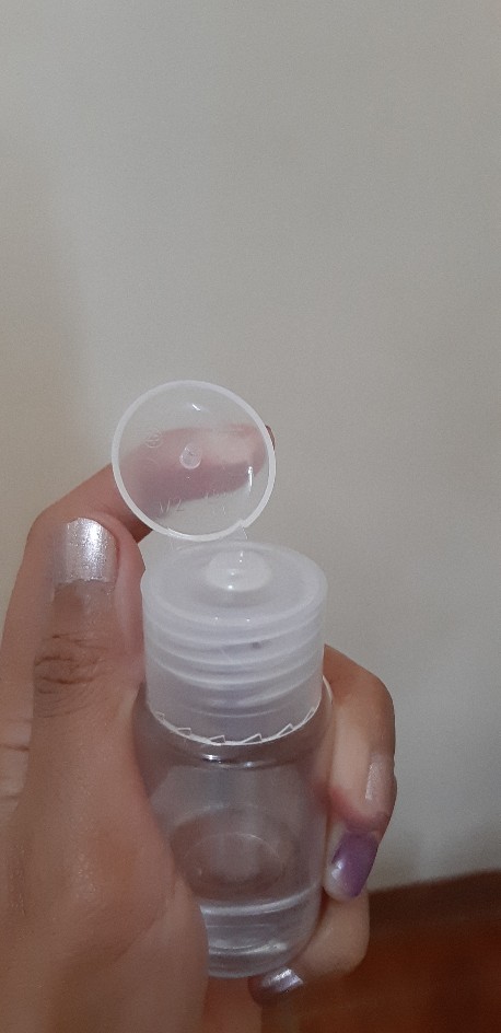 Tutup Botol Fliptop Neck 24 Bening & Hitam