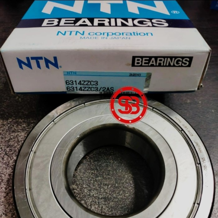 Bearing 6314 ZZ NTN / 6314ZZ C3 NTN JAPAN ORIGINAL