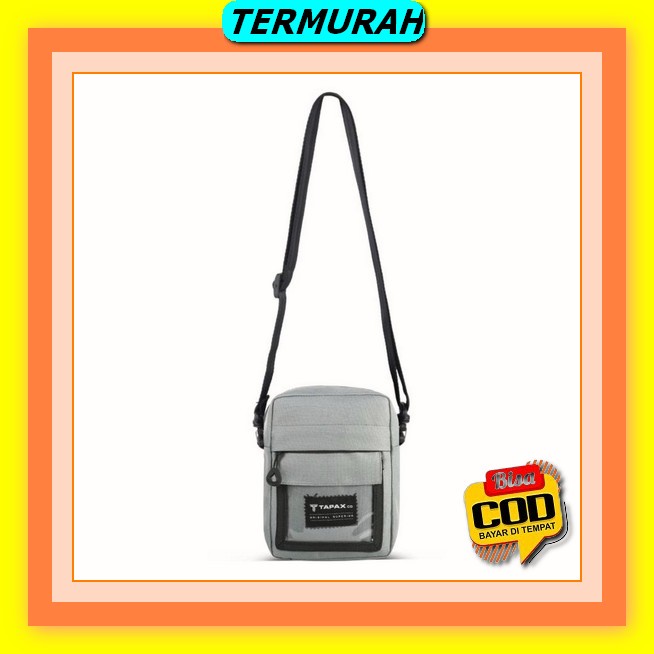 Tas Selempang Waistbag Kulit Keren Asli Mini Slempang S4G3 Cowok Simpel Premium Anti Air Kecil Origi