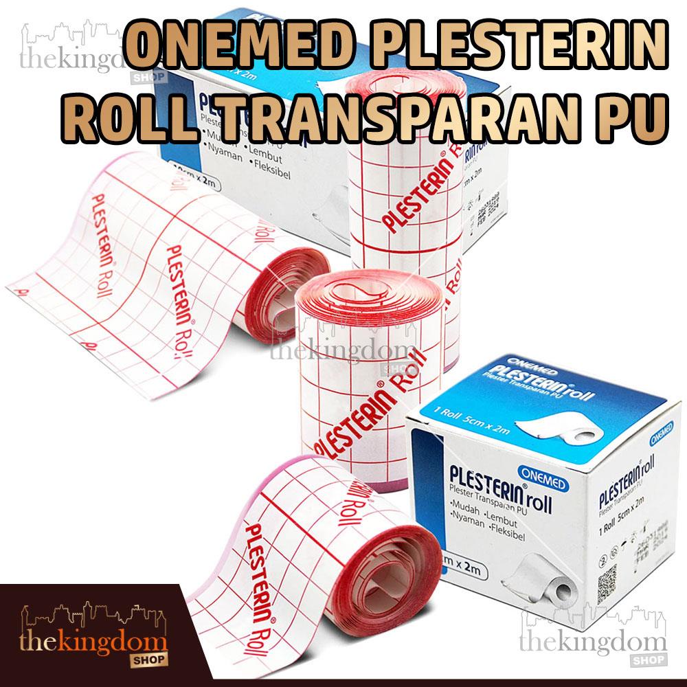 Onemed Plesterin Roll Transparan PU Plester Luka Plaster P3K Perban Rol Anti Air Transparent Waterpr