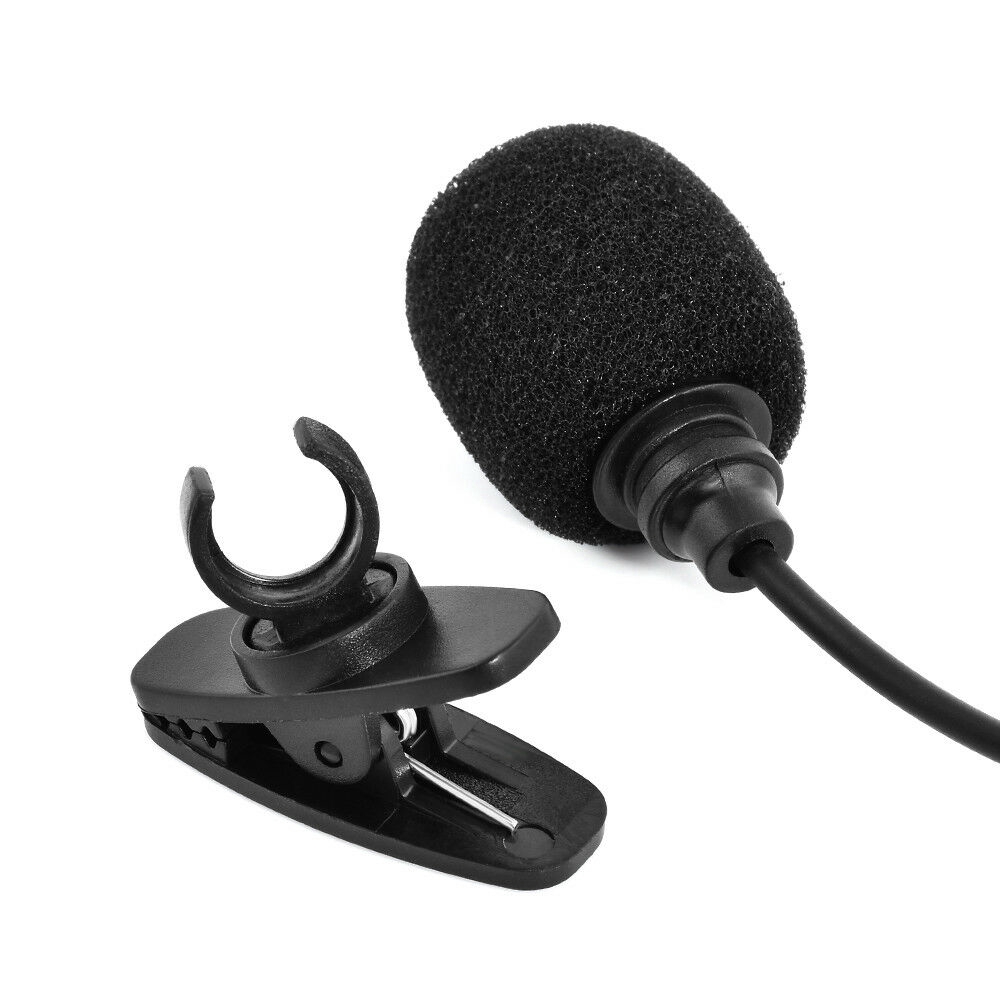 Mikrofon Eksternal Mini Portable Dengan Kabel Jack 3.5mm Untuk Pc Laptop Android Iphone