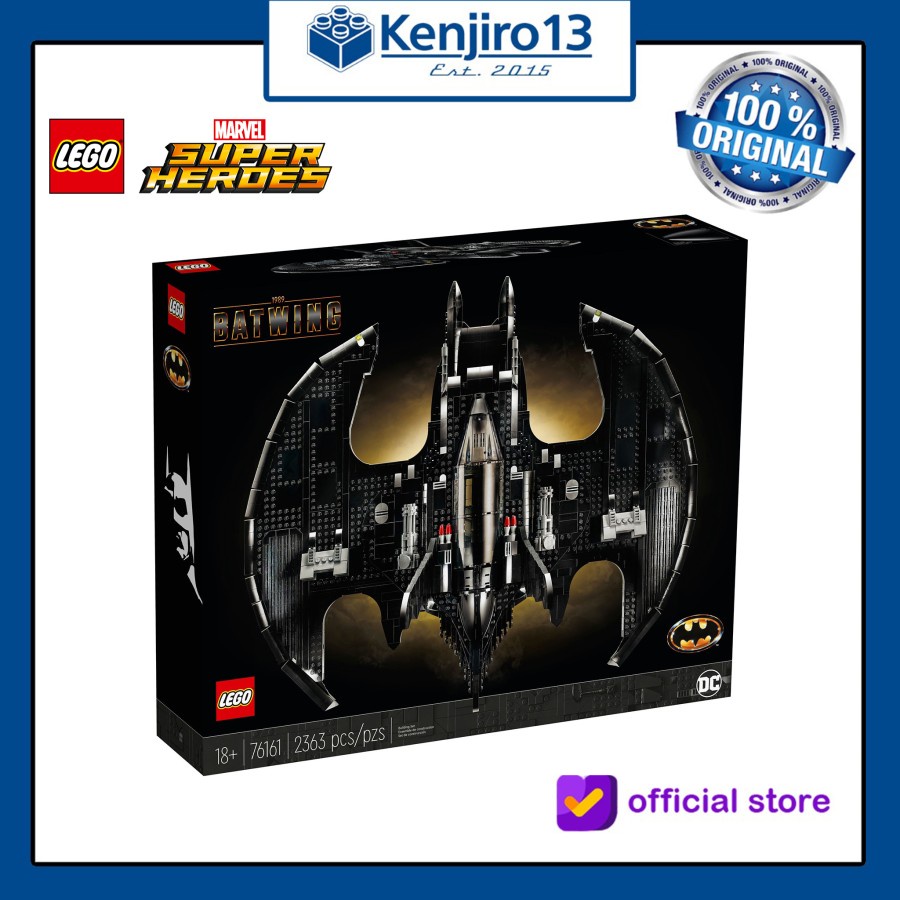 Lego SuperHeroes 76161 1989 Batwing