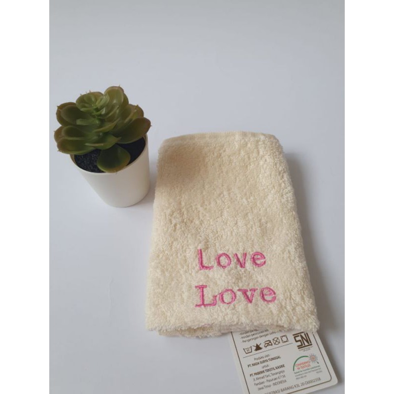 Bordir Nama Handuk / Bordir Satuan / Bordir Custom