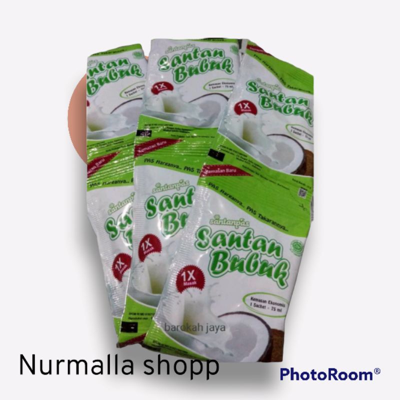 Santanpas Santan Bubuk Kemasan 13g (10pcs)