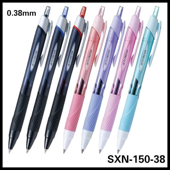 

PULPEN NGEBUT!! UNI JETSTREAM STANDARD SXN-150-38 (0,38MM) SEMI GEL - HITAM