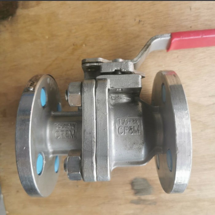 Ball Valve 3/4" Flange 150# RF SS316 FZV TCI FOIW