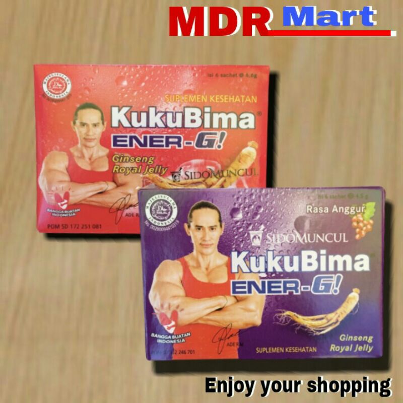 

KUKUBIMA Minuman Ener-G isi 6 sachet