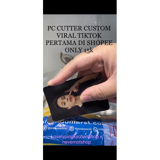 

PC CUTTER VIRAL TIKTOK CUSTOM PERTAMA DI SHOPEE MURAH PHOTOCARD CUTTER GUNTING PX PHOTOCARD BTS