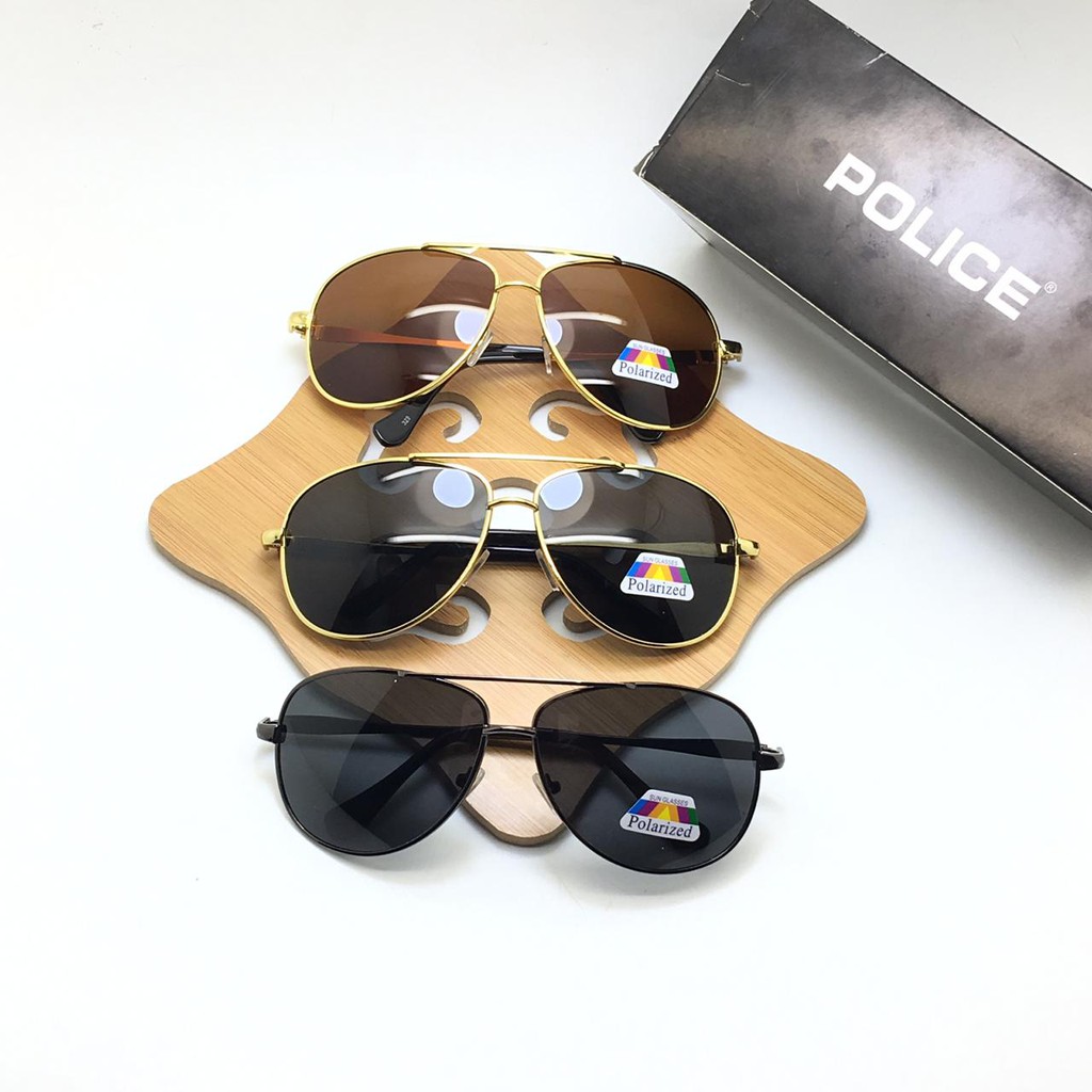 Kacamata Hitam TERBARU !!! Kacamata Fashion Pria Police A379