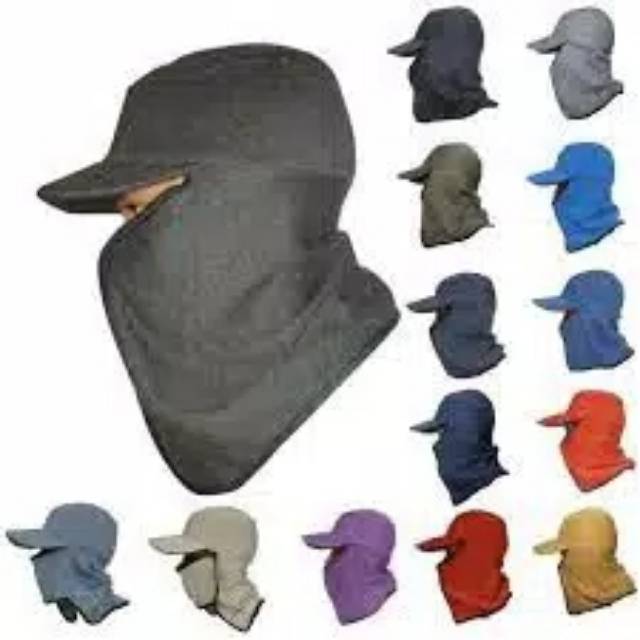 Medan- Topi Mancing (Topi Masker) Unisex